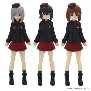 1/16 ガールズ&パンツァー レジンフィギュアキット 黒森峰B ガルパン