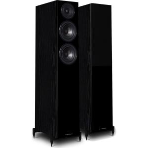 ワーフェデール 2.5ウェイ/ フロアスタンド型バスレフ(ブラック)(ペア/ 2台1組) Wharfedale ダイヤモンド DIAMOND12.3BK 返品種別A