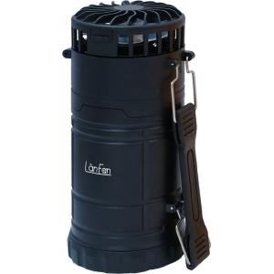 池商 ファン付きLEDランタン(ブラック) LanFan ポケファン(4in1 ランファン ミニ) RA-LF02S-BK 