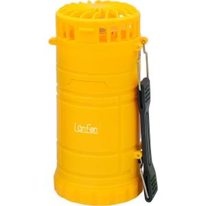池商 ファン付きLEDランタン LanFan ポケファン RA-LF02S-OR