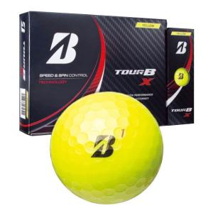 ブリヂストンゴルフ ゴルフボール TOUR B X 2022年モデル 1ダース 12個入り(イエロー) BRIDGESTONE GOLF 22-TOUR-B-X-YE 