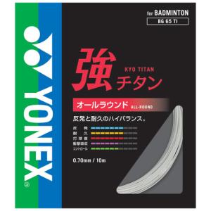 ヨネックス バドミントン ストリング 強チタン(ピンク・0.70mm) 返品種別A｜joshin