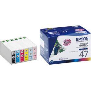 エプソン ［純正］ プリンタインク(6色セット) EPSON IC6CL47 返品種別A｜joshin