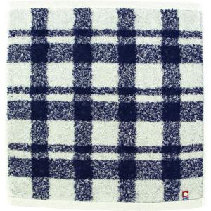 林(Hayashi) ハンドタオル 今治タオル ファミーユチェック 日本製(ネイビー・34×35cm) WI200809 