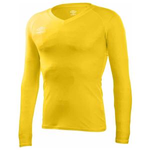 アンブロ 長袖パワーインナー V ネックシャツ umbro サッカー フットサル インナーウェア DS-UAS9701L-YEL-S