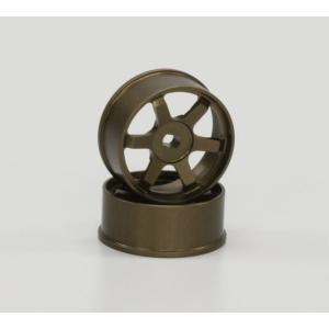 京商 RAYS TE37 アルミホイール ナロー オフセット0.5mm ブロンズラジコンパーツ