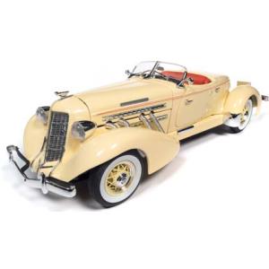 Auto World 1/ 18 1935 オーバーン 851 スピードスター クリーム(AW297...