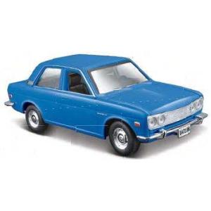 Maisto 1/ 24 ダットサン 510 1971 ブルー(MS31518BL)ミニカー 返品種別B｜joshin