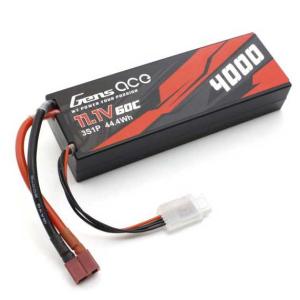 京商 (再生産)Gens ace LiPo 4000 ストレートパック (60C/ 11.1V)(GAB4302)ラジコン用 返品種別B｜joshin