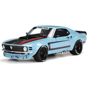 GTスピリット　フォードマスタング1970 1/18 GTスピリット 1/18 フォード マスタング 1970 by Ruffian Cars（ブルー