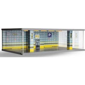 TINY 1/64 Tiny City Bd30 ESSO ガソリンスタンド ジオラマ : キッド