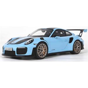 GTスピリット 1/ 18 ポルシェ 911(991.2) GT2 RS (ガルフブルー)海外エクス...