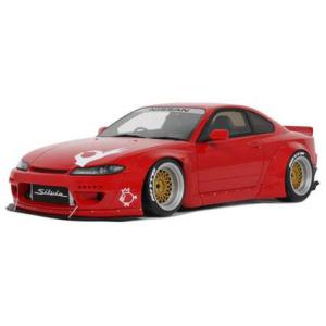 OttOmobile 1/ 18 ロケットバニー 日産 シルビア S15 2014(レッド)(OTM...