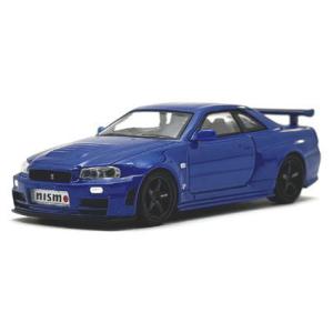 京商 1/ 64 [MOTN] ニスモ R34 GT-R Z-tune LED搭載 (ベイサイドブル...