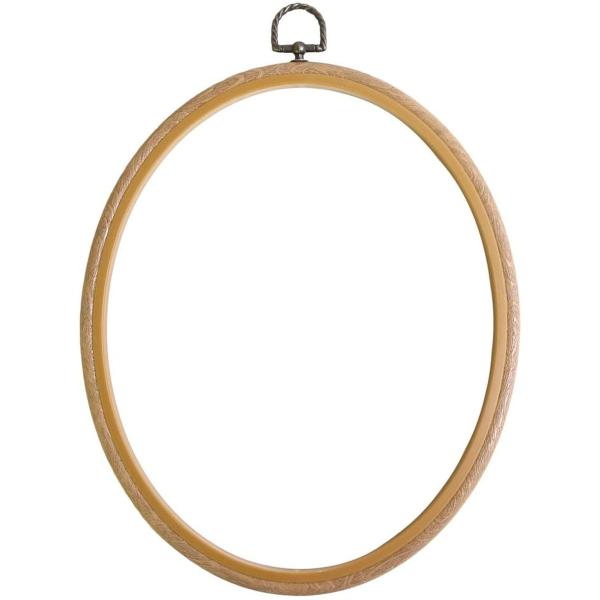 NBK 木製風プチフレーム(楕円大) JSP14 返品種別B