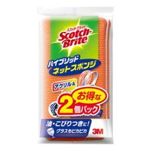 スコッチ・ブライト ハイブリッド ネットスポンジ...の商品画像