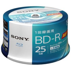 ソニー 6倍速対応BD-R 50枚パック 25GB ホワイトプリンタブル 50BNR1VJPP6 返品種別A｜joshin