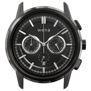 ソニー wena wrist Chronograph Classic Premium Black Headウェナ リスト 時計本体部分のみ WNW-HC21-B