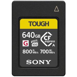 ソニー CFexpress Type A メモリーカード 640GB CEA-G640T T 返品種別A｜joshin