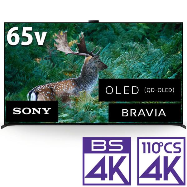 (標準設置無料 設置Aエリアのみ) ソニー 65V型 有機ELテレビ［4Kチューナー］ (別売USB...