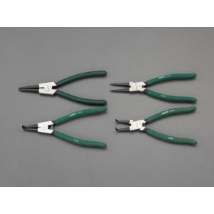 SATA Tools スナップリングプライヤー(穴・軸用) 4本組 サタツール