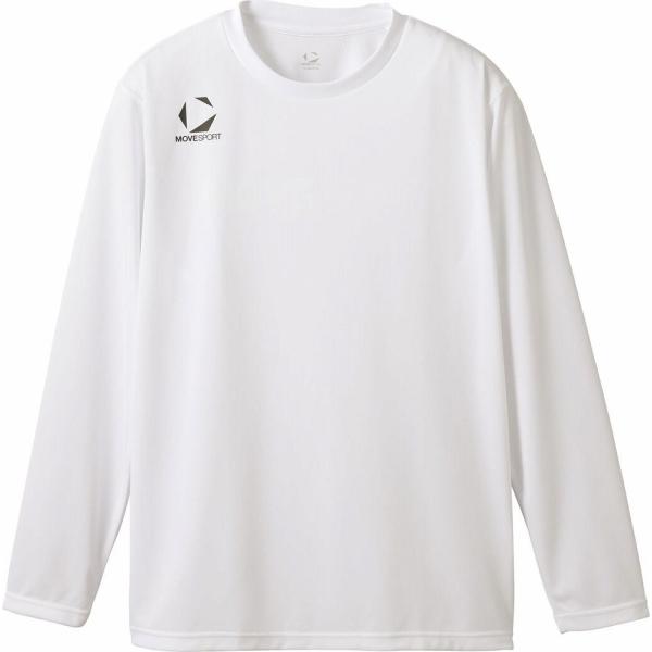 デサント メンズ ワンポイントロングスリーブシャツ(ホワイト・サイズ：XO) 返品種別A