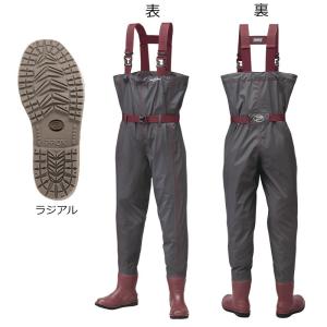 プロックス ブリザテックポリカウェダー チェスト ラジアルソール(Lサイズ26〜26.5cm)アッシュグレー  返品種別A｜Joshin web