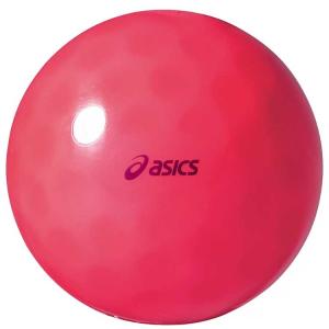 アシックス グラウンドゴルフ クリアボール ディンプルSH(レッド・サイズ：F) asics グラウンドゴルフボール GGG325-23-F 
