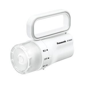 パナソニック 単3形/ 単4形アルカリ乾電池式 LED懐中電灯(ホワイト) Panasonic 電池がどっちかライト BF-BM01P-W 返品種別A
