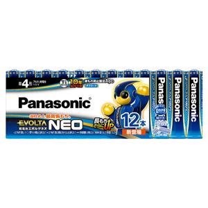 パナソニック アルカリ乾電池単4形 12本パック Panasonic EVOLTA NEO LR03NJ/ 12SW 返品種別A｜joshin