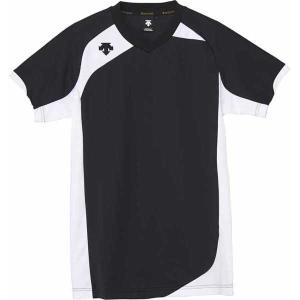 デサント 男女兼用 バレーボール 半袖ゲームシャツ DESCENTE DS-DSS4720-BLK-S