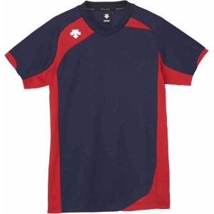 デサント 男女兼用 バレーボール 半袖ゲームシャツ DESCENTE DS-DSS4720-NVY-M