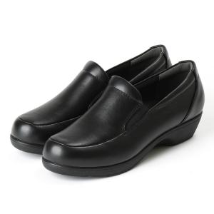 Lady worker(レディワーカー) レディース スリッポン(ブラック・サイズ：22.5cm) ...