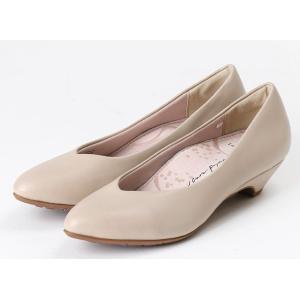 Lady worker(レディワーカー) ポインテッドトゥパンプス(ライトベージュ・サイズ：24.5...