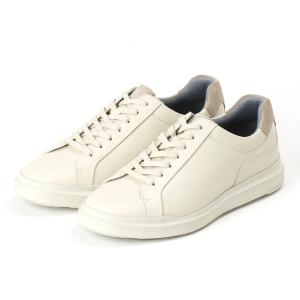テクシーリュクス メンズ 本革スニーカー (アイボリーサイズ：25.0cm) texcy luxe アシックス商事 (asics trading)  TU-7038-003-25.0