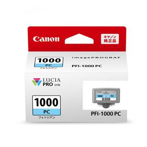 キヤノン ［純正］インクカートリッジ(フォトシアン) Canon PFI-1000PC 返品種別A
