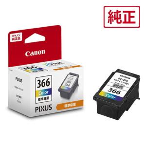 キヤノン ［純正］インクカートリッジ(3色カラー/ 標準容量) Canon FINEカートリッジ BC-366 返品種別A｜joshin