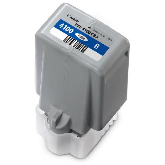 キヤノン [純正]インクタンク(ブルー) Canon PFI-4100B 返品種別A