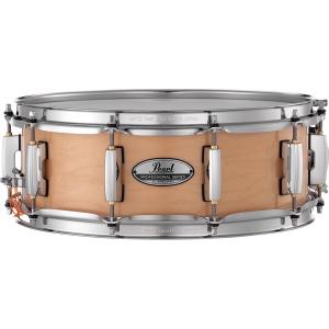 パール楽器 スネアドラム(メイプルシェルモデル・ナチュラルメイプル) Pearl Drums Professional Series PMX1450S/ C102 返品種別A｜joshin