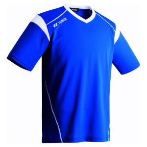 ヨネックス サッカー・フットサル用 ゲームシャツ(ブルー・サイズ：J130cm) 返品種別A｜joshin