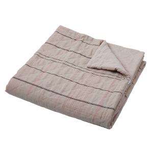 西川(Nishikawa) オールコットン敷きパッド(ベージュ・140×205cm) ダブルサイズ 2073-78506-30 返品種別B