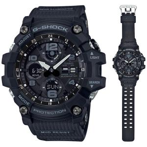 カシオ (国内正規品)G-SHOCK(ジーショック) MASTER OF G MUDMASTERGショック ソーラー電波時計 メンズタイプ GWG-100-1AJF 返品種別A