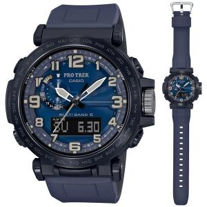 カシオ (国内正規品)PROTREK NAVY BLUE SERIESソーラー電波 メンズタイプ PRW-6600Y-2JF 返品種別A