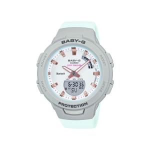 カシオ (国内正規品)BABY-G Bluetoothクオーツ レディースタイプ BSA-B100MC-8AJF 返品種別A