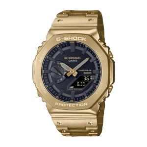 G-SHOCK FULL METAL フルメタル ゴールド 電波ソーラー メンズ 腕時計