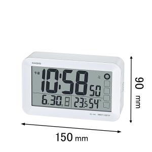 LED時計 Amazon.co.jp: ランデックス(Landex) 目覚まし時計 電波 白