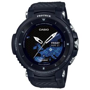 カシオ スマートウォッチPROTREK Smart Outdoor Watch WSD-F30-BK 返品種別A