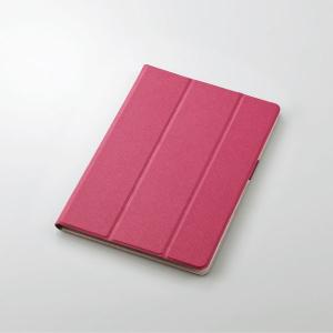 エレコム iPad 10.2インチ 2019年モデル用 イタリアンソフトレザーケース(ピンク) TB-A19RWDTPN 返品種別A