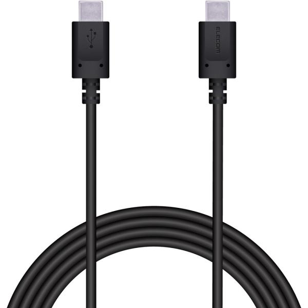 エレコム Type-C ケーブル USB Type C to Type C 2m PD 60W Ro...