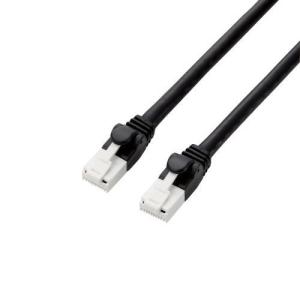 エレコム LANケーブル PS5対応 CAT6A 爪折れ防止 3.0m ブラック 返品種別B